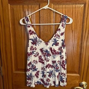 American Eagle Floral Tank Top